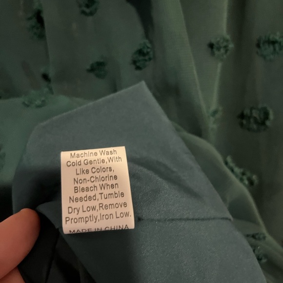 Women's Green Dress Size XL - Picture 5 of 8